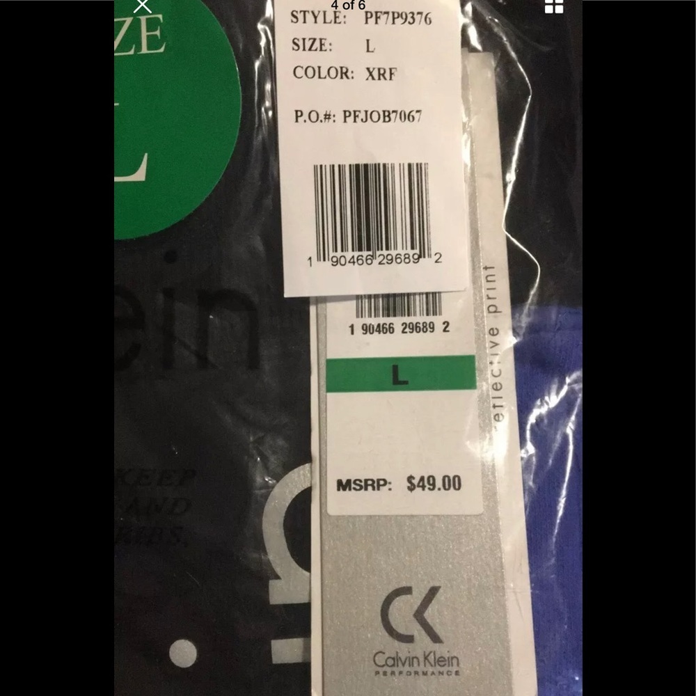 Women’s Jogging Pants CALVIN KLEIN Jogging Yoga Black Workout Track Pants NEW - Picture 6 of 6